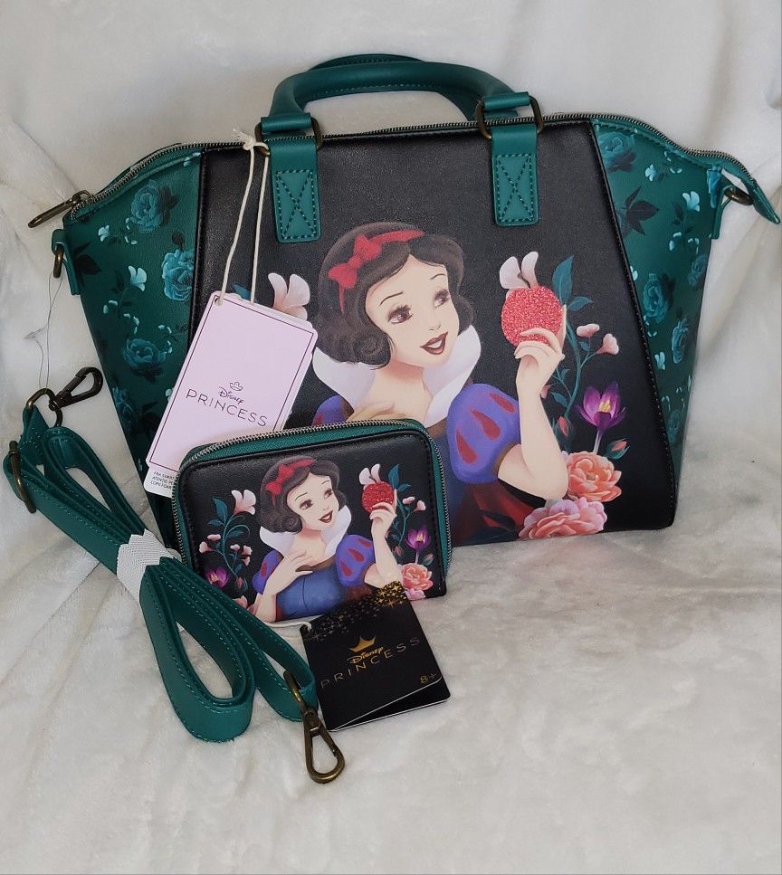 Loungefly Disney Snow White satchel and wallet