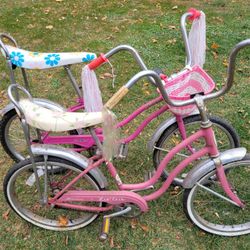 Schwinn Lil Chik Raleigh Zinger Muscle Bikes Vintage Girls