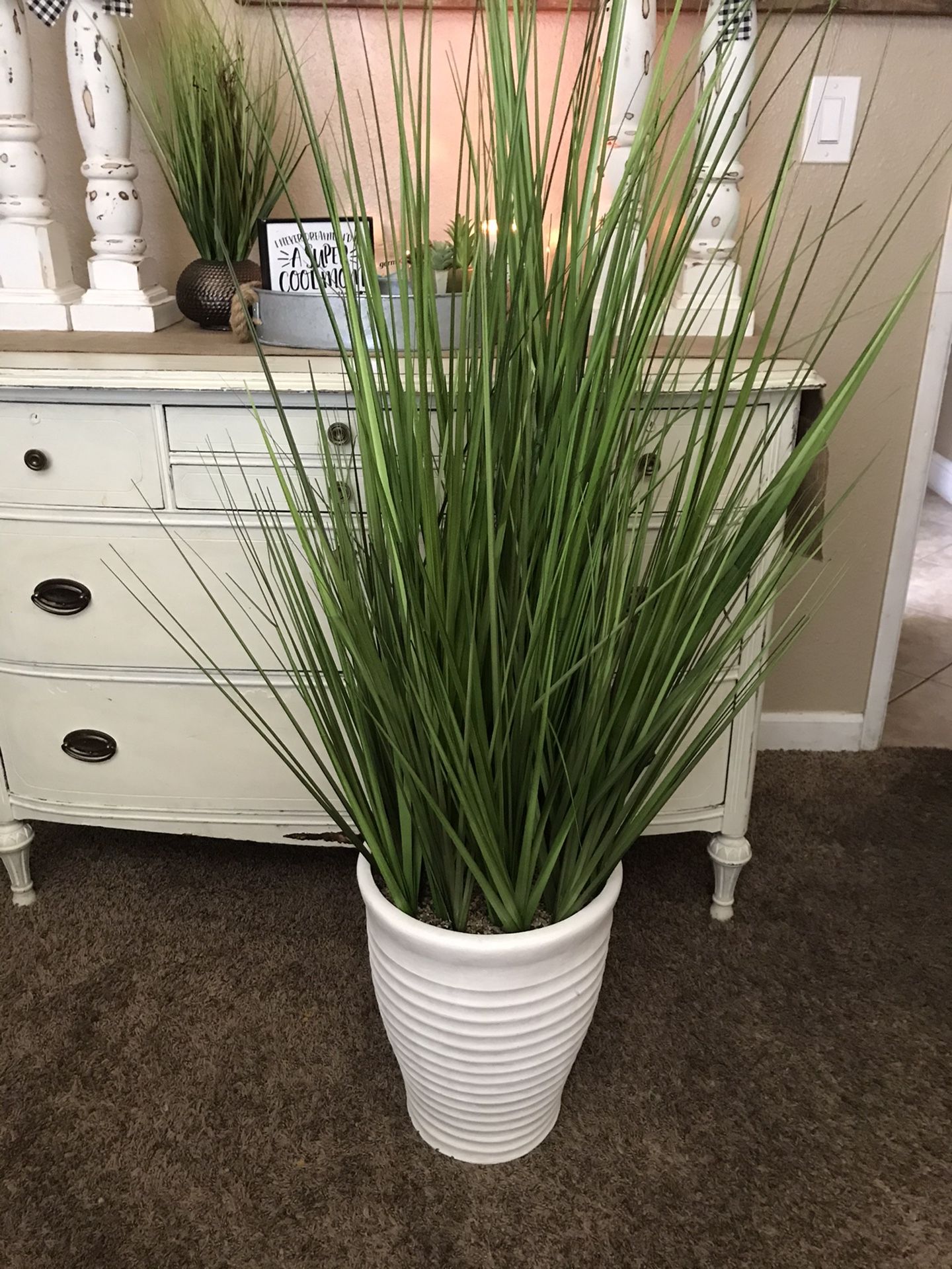 •MOVING• large artificial floor plant decor