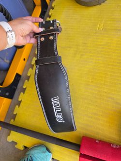 Leather Valero weight lifting belt