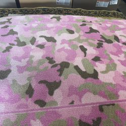 Pink Area Rug Brand New 