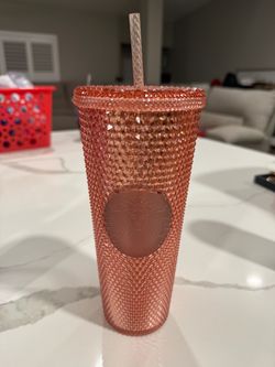 Starbucks Rose Gold Studded Venti Cold Cup – 24 oz