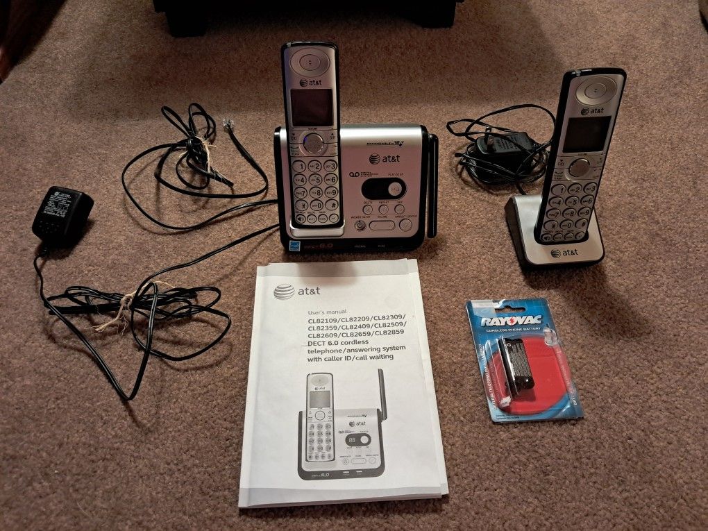Cordless Phones and Answering Machine 