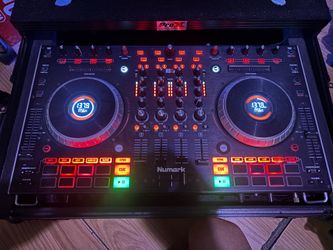 Numark NS6II 4-Channel DJ Controller + Premium ProX Flight Case (LED Ready)