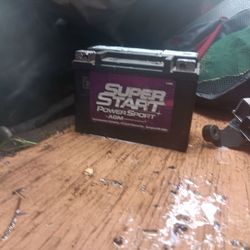 Super start motorcycle battery