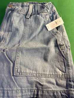 Light Wash Denim Shorts with Tags