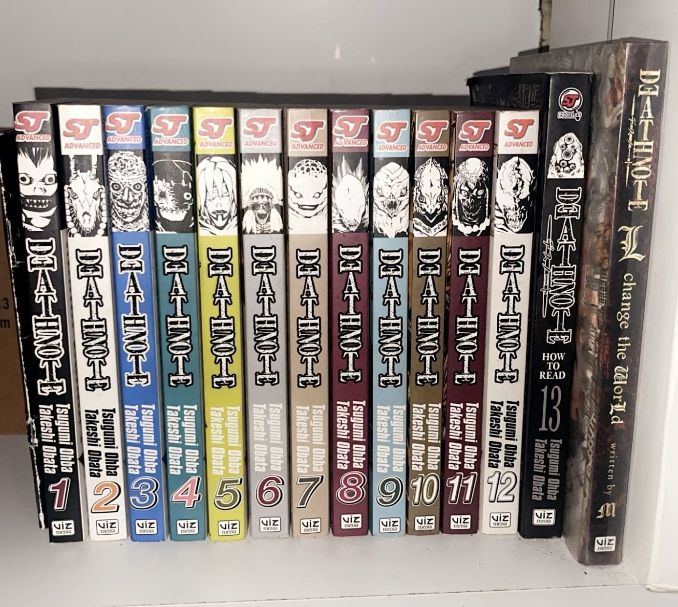 Death Note Vol. 1-13 + L Change the World