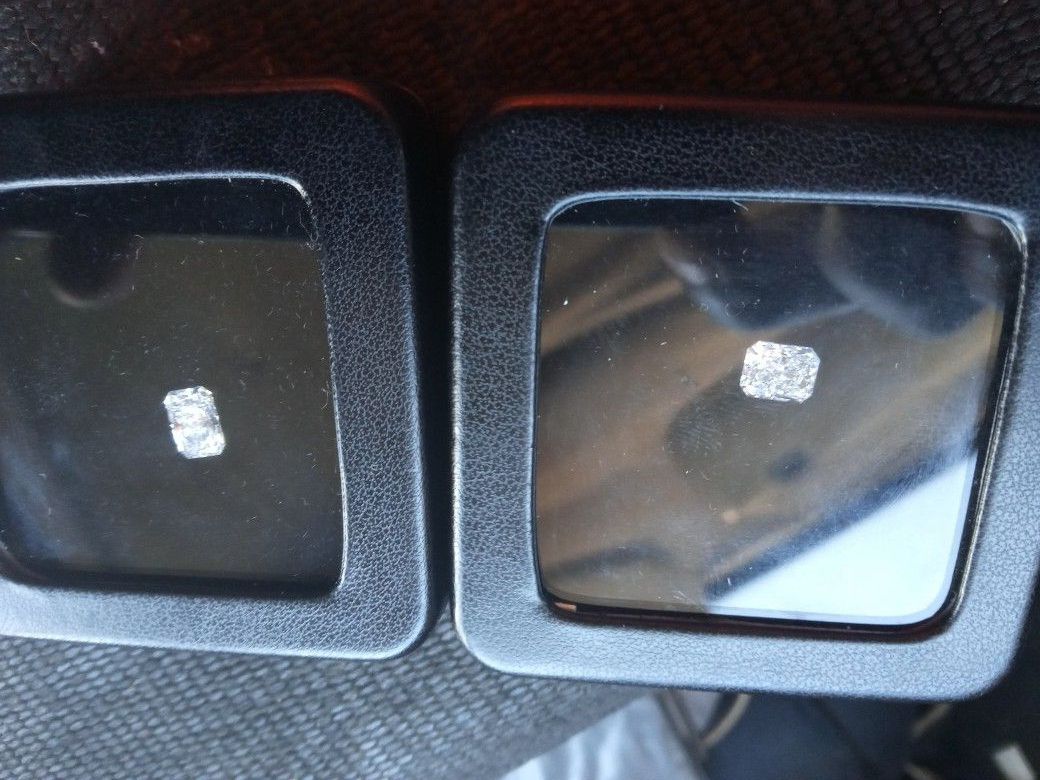 Two 1.0Ct Lab Diamonds Radiant VS