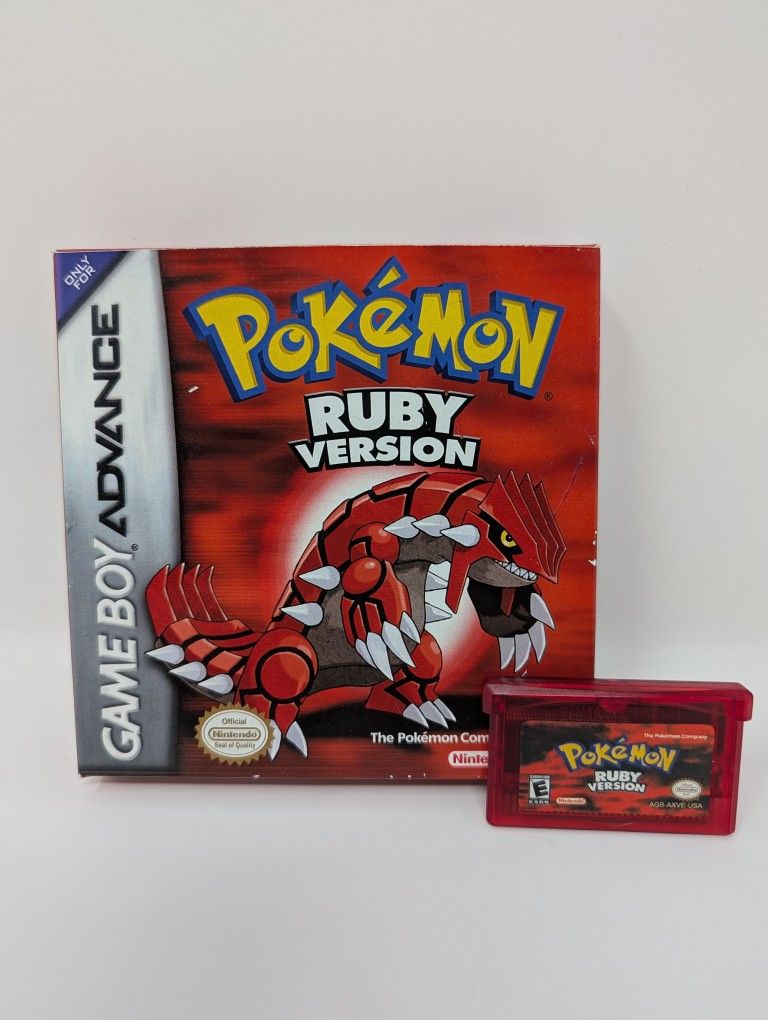 Pokémon Ruby Gameboy Advance (Read)