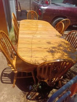Table and chairs