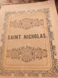 1849 saint nicholas book