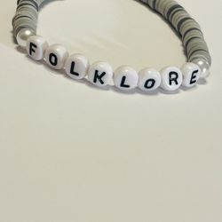 Folklore Taylor Swift Bracelet 