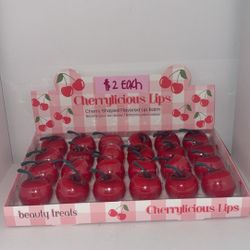 Cherry Lip Balm $2 Each 