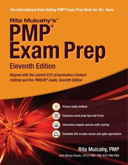Rita Mulcahy PMP Exam Prep - 11th Edition (Latest)