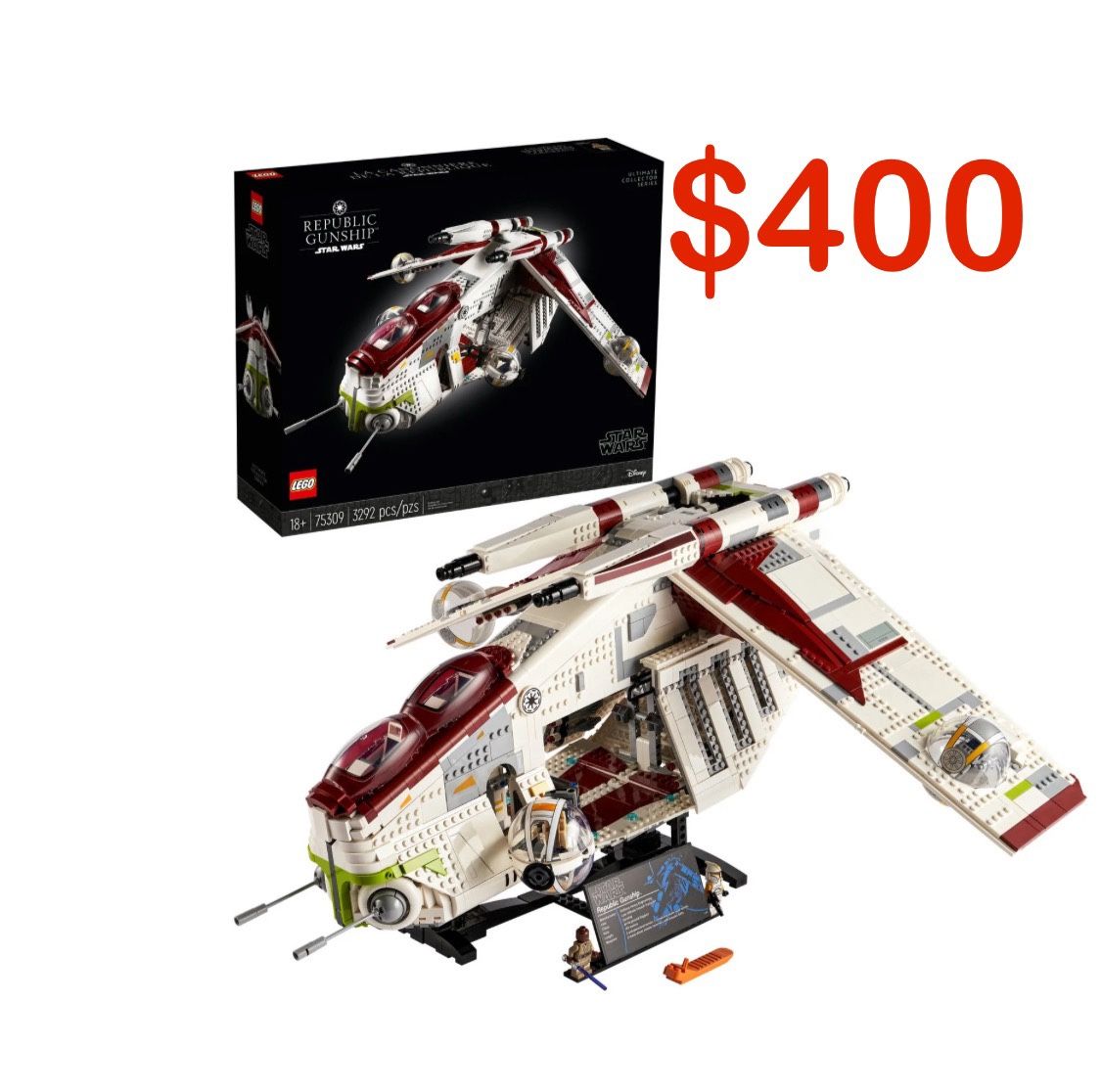 Lego Star Wars Republic Gunship UCS 75309