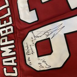 Arizona Cardinals Colais Campbell SIGNED NIKE NFL GAME JERSEY AUTHENTIC ORIGINAL