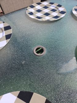 Outdoor patio set