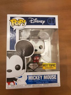 Diamond mickey mouse pop
