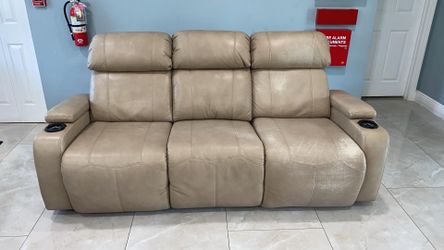 Sectional reclinable (3) people