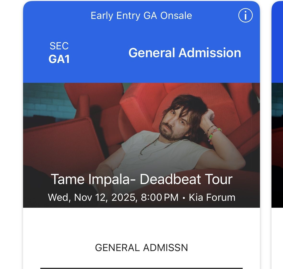 Tame Imapala tickets 