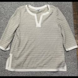 st john SP 09 GRP 3 Sweater Tunic Size Xl Wool Blend