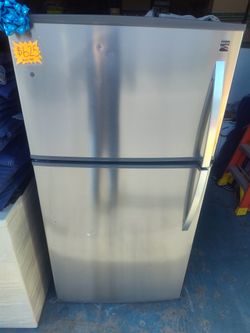 Kenmore 20 Cubic Feet Stainless Steel Top Mount Refrigerator