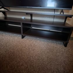 Modern Dark Brown TV Stand / Entertainment Center