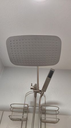 Large rain showerhead