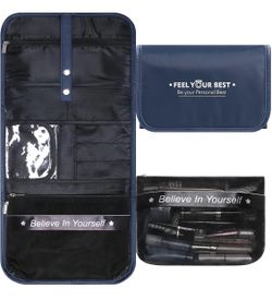 Brand new navy toiletry travel bag