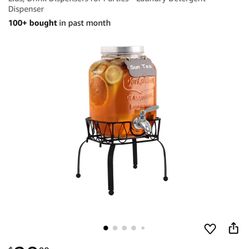 Glass Drink Dispenser