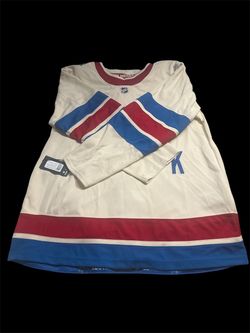 Men's New York Rangers Fanatics Beige 2026 NHL Winter Classic Premium Jersey (56)