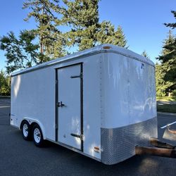 2003 Pace 8 X 16 Enclosed Trailer 7k