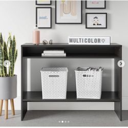 Console Table- Room Essentials (Brown) Brand New 
