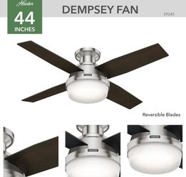 Hunter Fan Dempsey Low Profile Ceiling Fan
