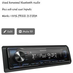Kenwood Bluetooth Radio