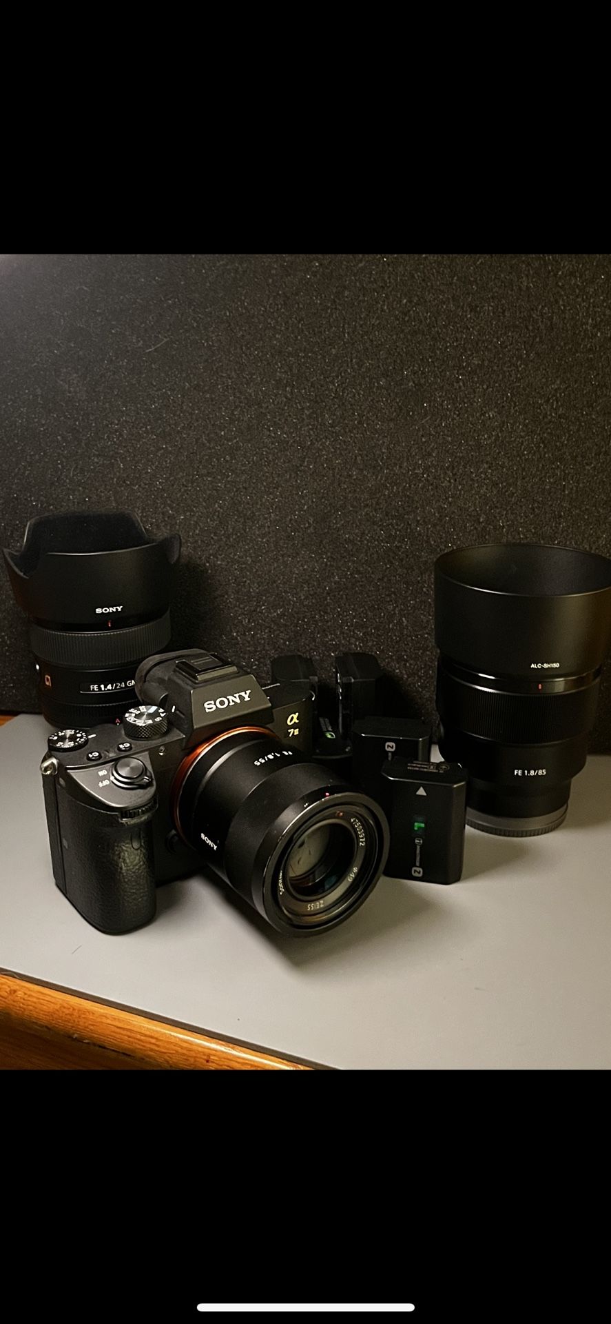 Sony a7iii Mirrorless Full Frame Camera And lenses