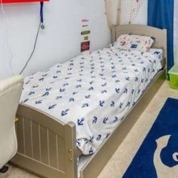 Twin Bed With Pull Out Bed Under