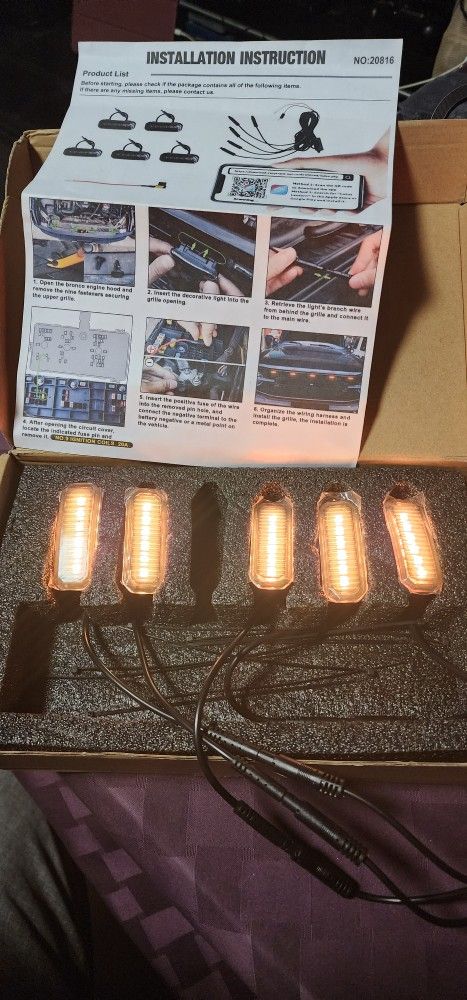 Ford Bronco RGB LED Grille Lights