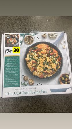 10 In Cast Iron Pan