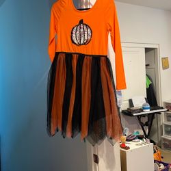 Halloween Dress  - Silver Sequin Pumpkin (Brand New w/tag)
