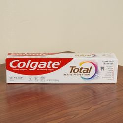 Colgate Total Active Prevention Whitening Toothpaste (5.1 oz)