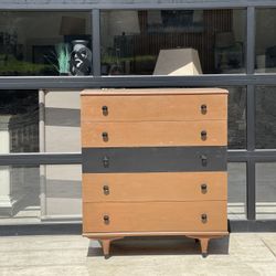 Mid Century Modern Tall Dresser