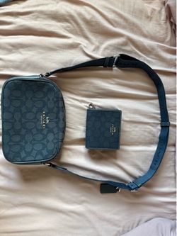Coach bag + matching wallet