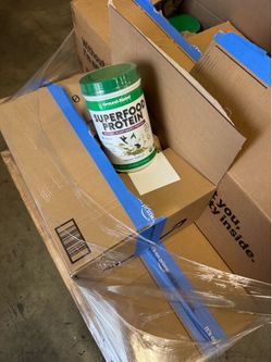 Super food protein. I have over 8 boxes with 12units  in each box. They expire December 2027