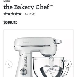 the Bakery Chef  Breville Stand Mixer 