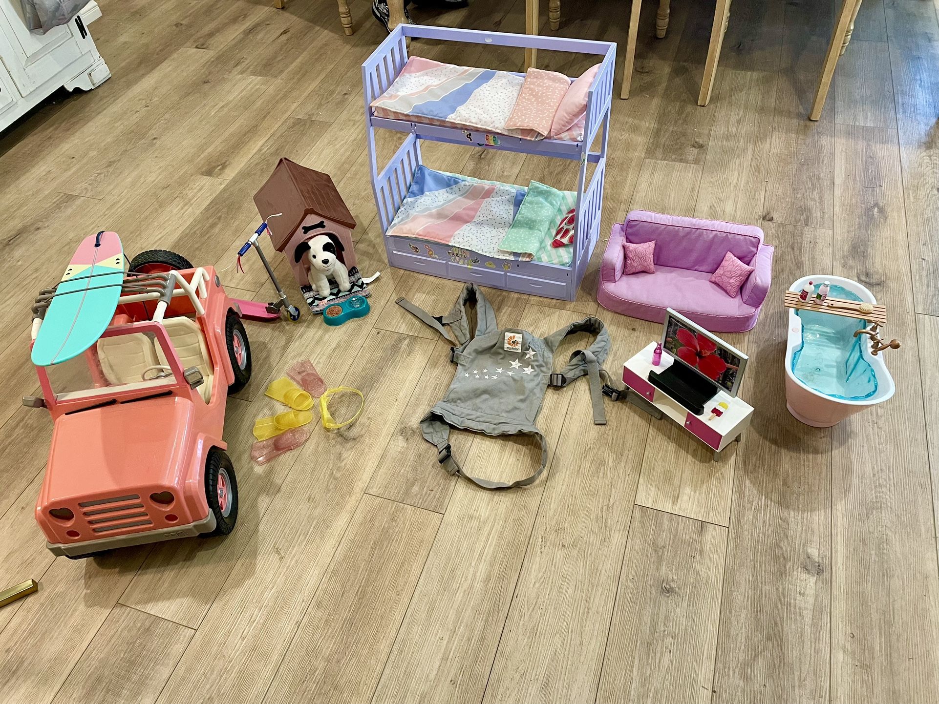 American Girl Doll & Our Generation Accessories