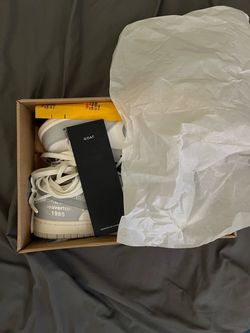 GREY Nike Dunk Low Off-White Sneakers