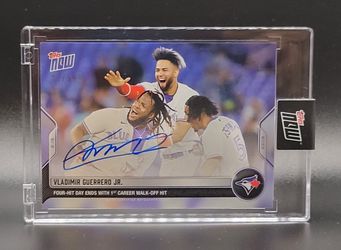 On-Card Auto # to 99 Vladimir Guerrero Jr. 2022 MLB TOPPS NOW Card 354A