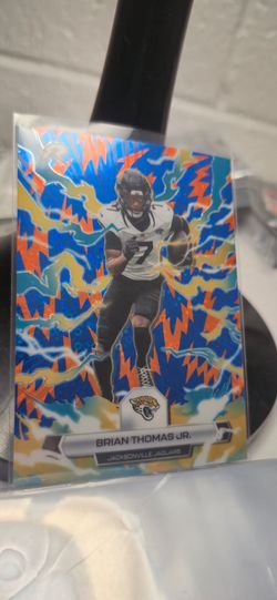 2025 Topps Resurgance Brian Thomas Jr Lightning insert Jaguars