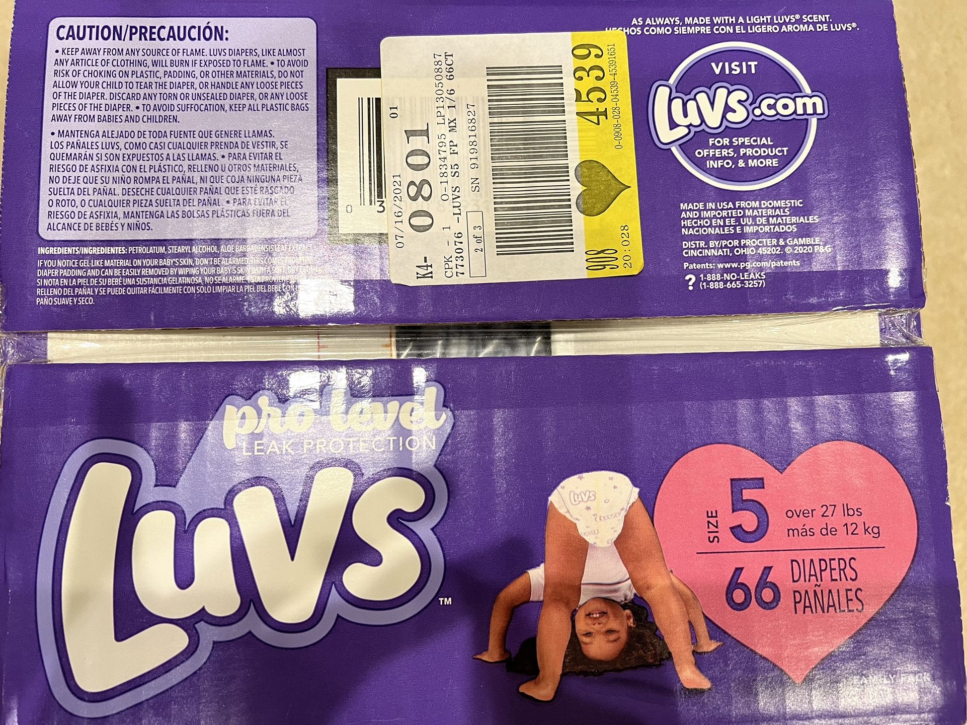 Baby Diapers Size 5